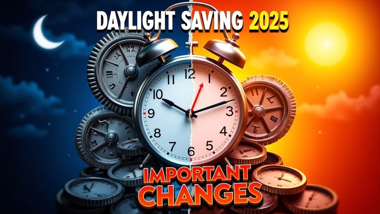 Daylight Saving Time 2025 Important Time Change Information CMFLSA